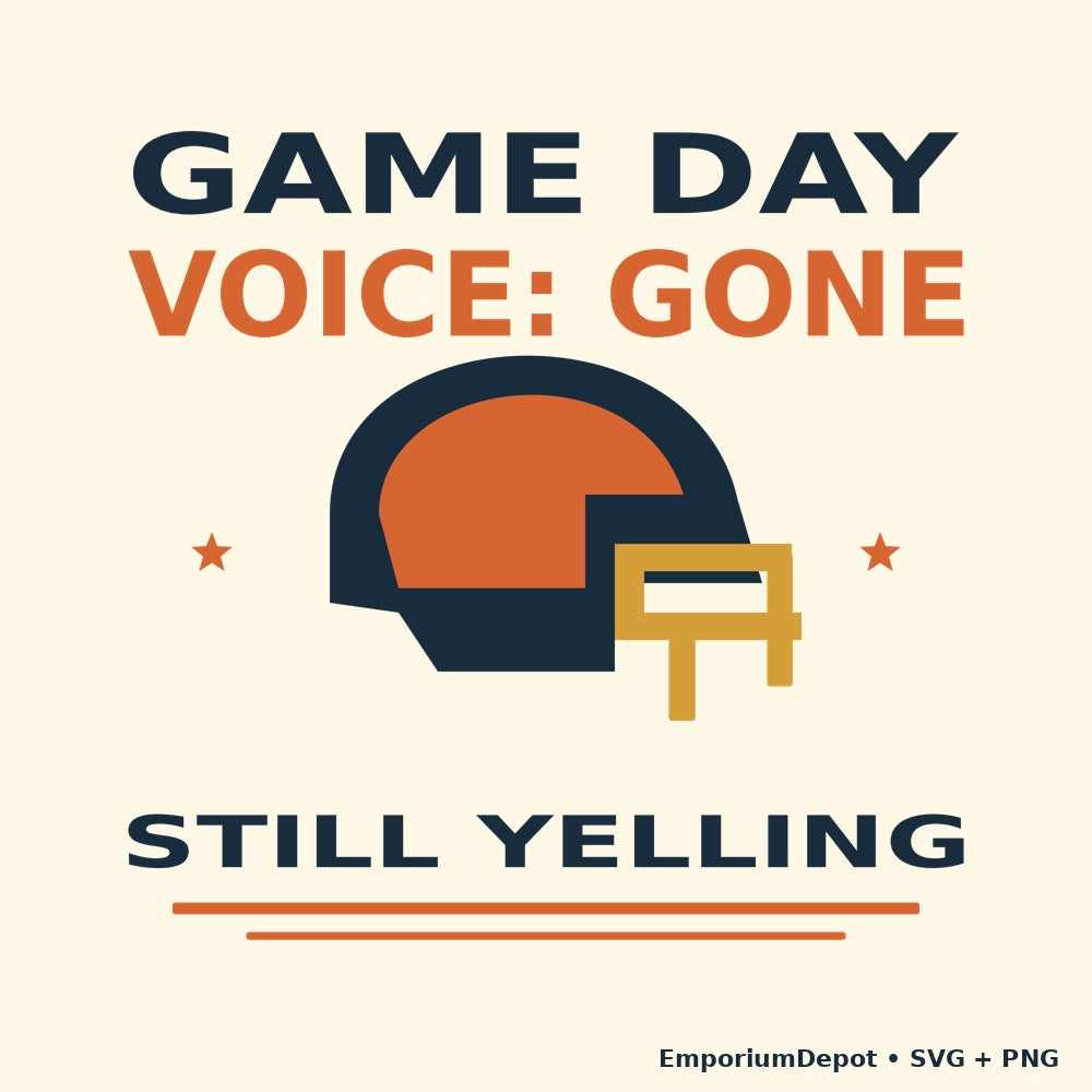 Game Day Voice: Gone — Still Yelling