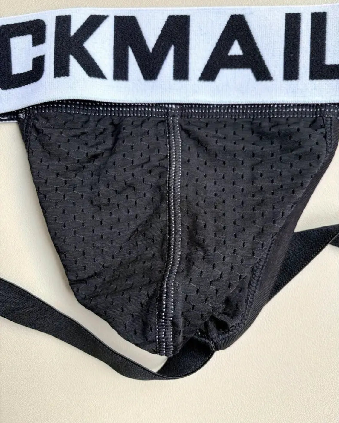 JOCKMAIL Men’s Low Rise Breathable Mesh Underwear stretchy jockstrap