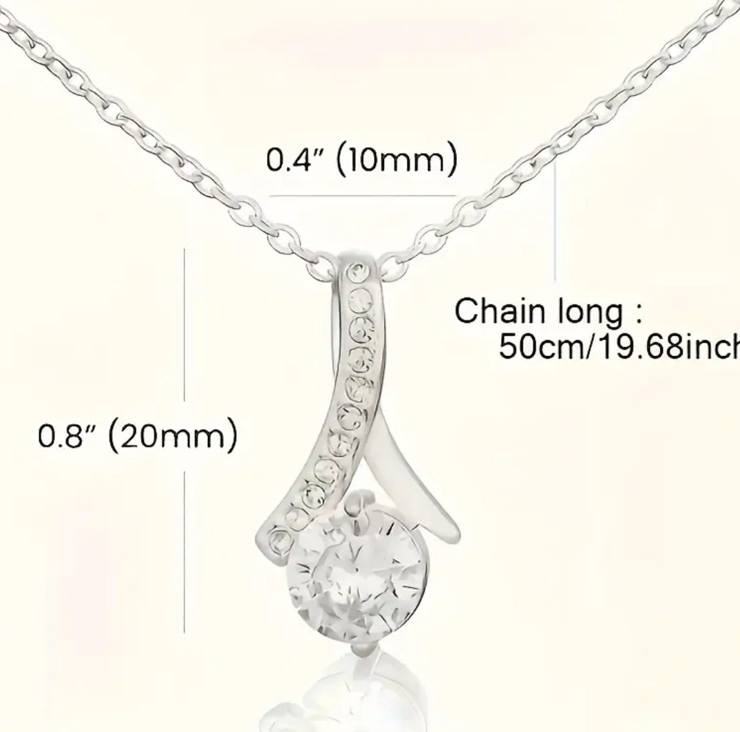 2 Piece 925 Sterling Silver Set Elegant Moissanite Pendant Necklace & Fashionable Earrings Exquisite Luxury Design