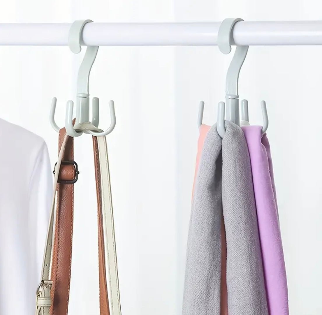1 pc Creative Rotating Hook Space Saver Multifunctional Hanger - EmporiumDepot