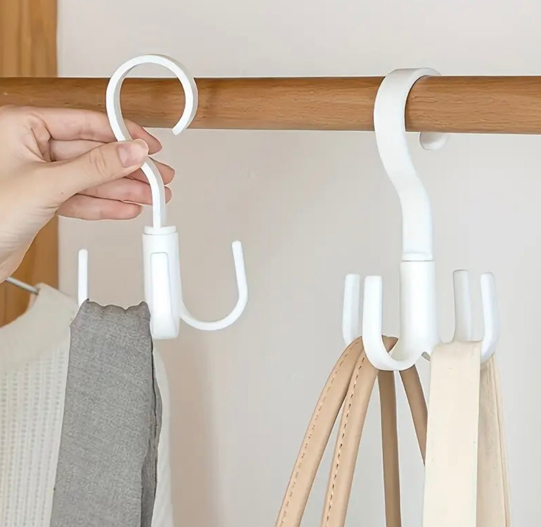 1 pc Creative Rotating Hook Space Saver Multifunctional Hanger - EmporiumDepot