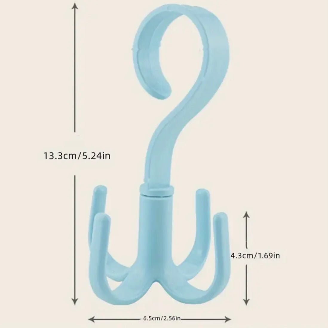 1 pc Creative Rotating Hook Space Saver Multifunctional Hanger - EmporiumDepot