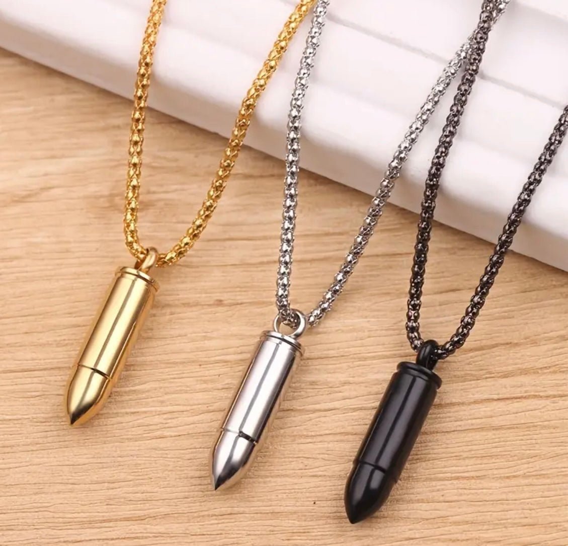 1 pc Custom Pendant and Chain Unisex Great Gift Fashion Jewelry - EmporiumDepot