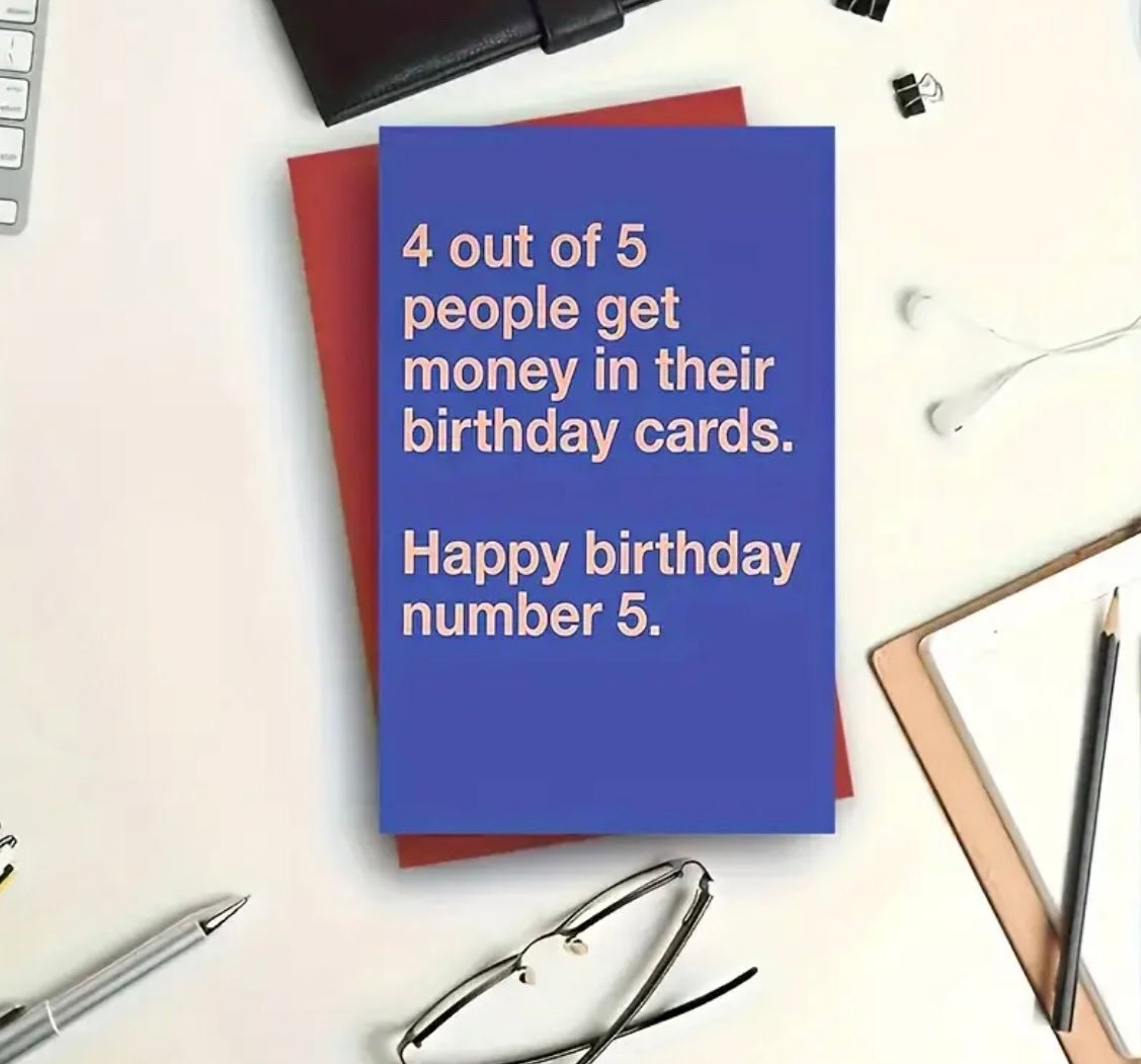 1 pc Funny Gift Card - EmporiumDepot