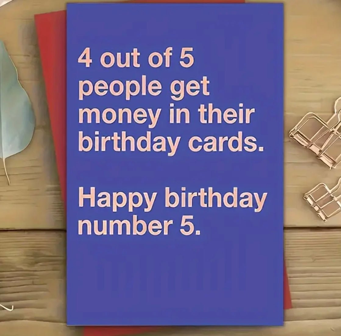 1 pc Funny Gift Card - EmporiumDepot