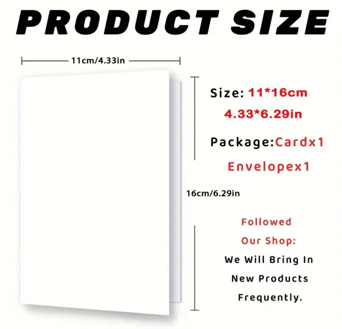 1 pc Get Well Soon Card - EmporiumDepot