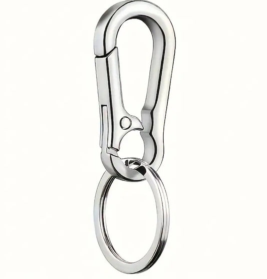 Premium Metal Key Ring Keychain Ring Holder Organizer