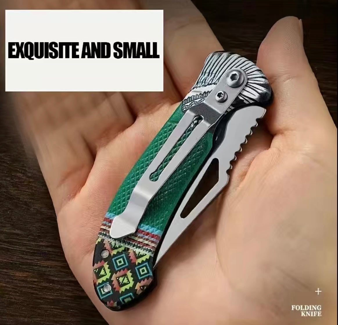 Custom made pocket knife