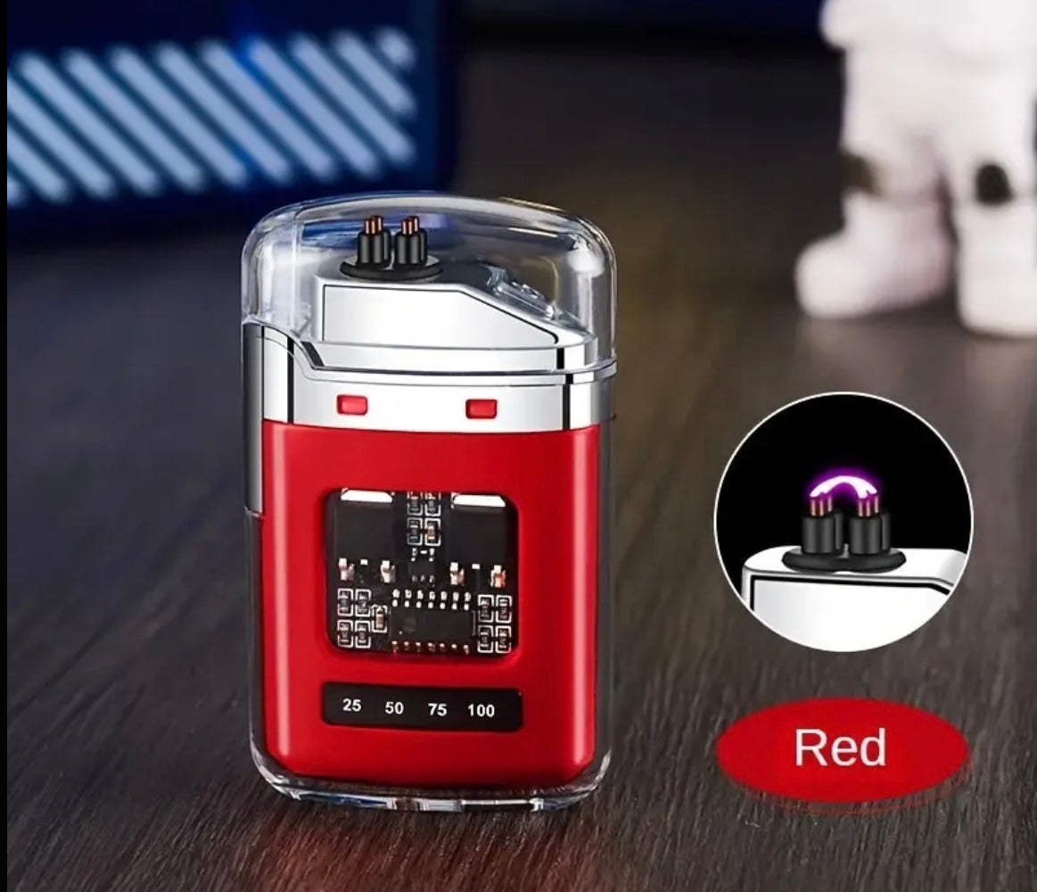 Rechargeable Mini Duel Arc Plasma Lighter