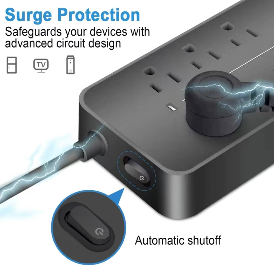 12 in 1 Surge Protector & Power Strip