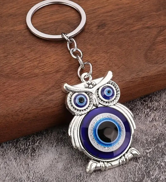 Vintage Alloy Owl Keychain Fashion accessories