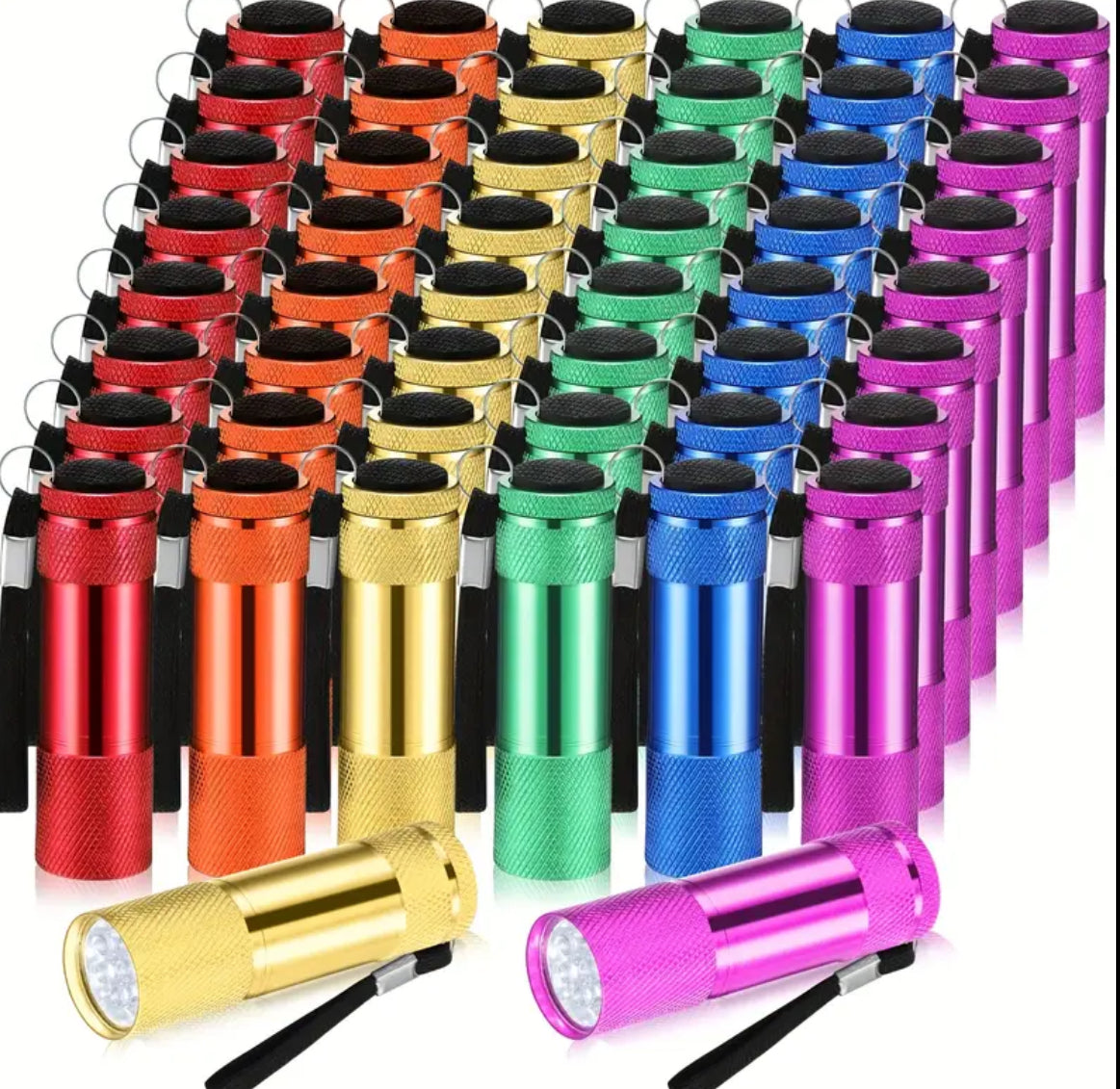 Mini Flashlight Bright Aluminum Handheld Flashlight With Lanyard