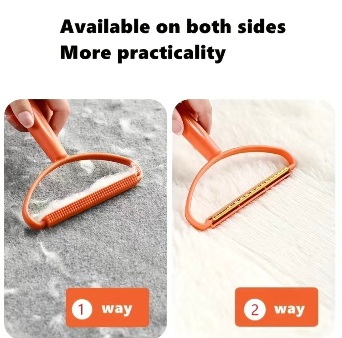 Wonderful Pet Hair Cleaning Brush Double sided Multi-Use