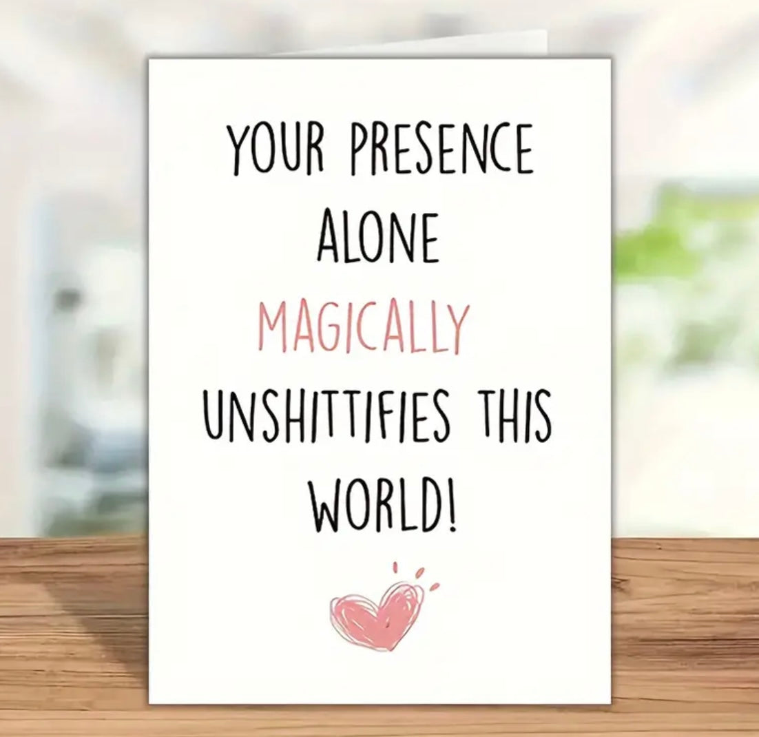 1 pc Happy Inspirational Motivational Card