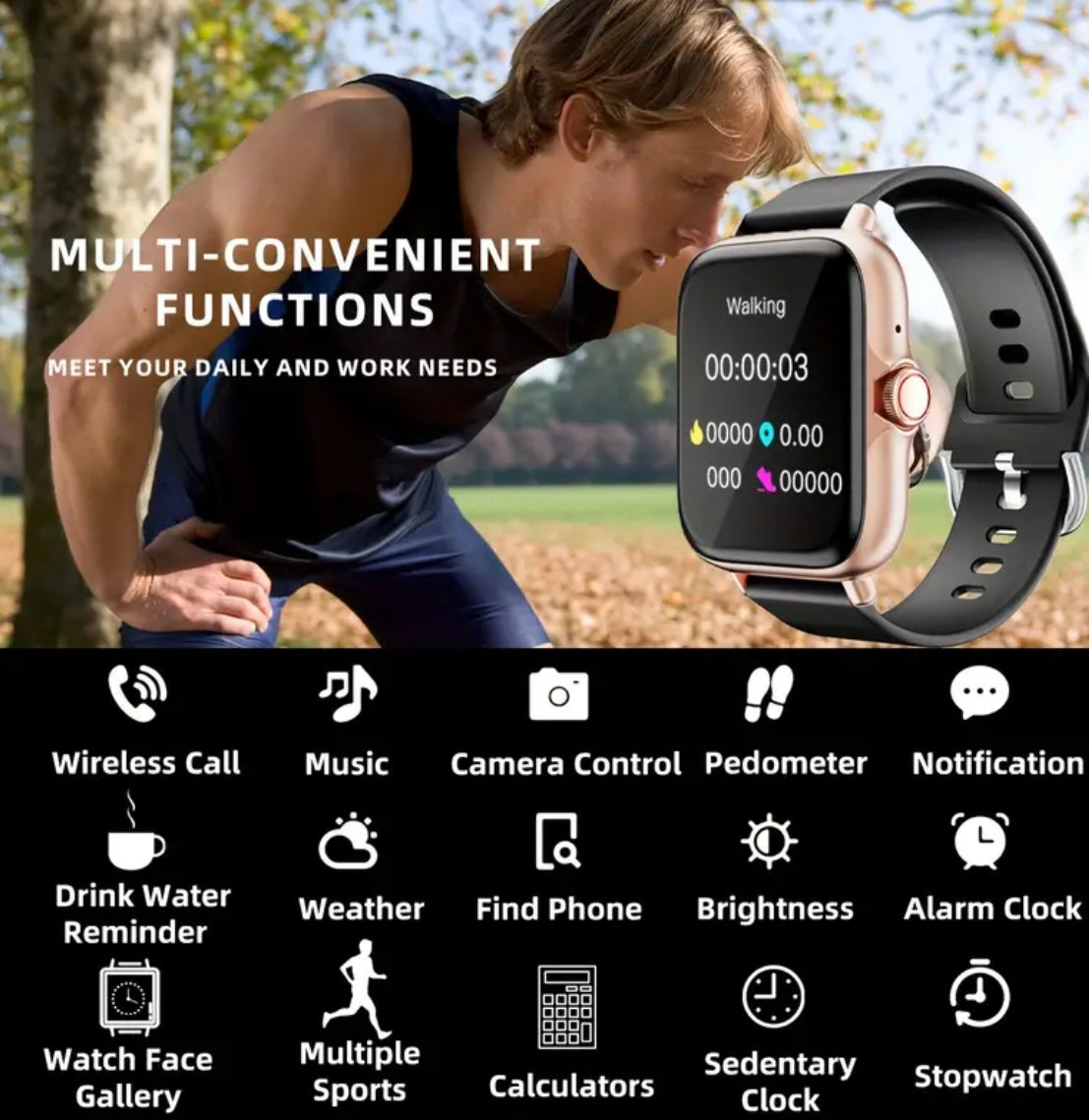 1.83 Inch Full Touch Display Waterproof Smartwatch