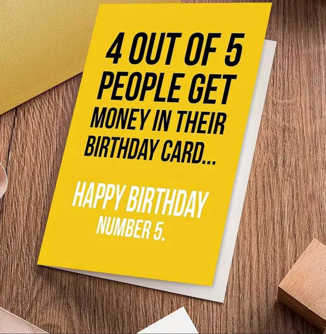 Funny Birthday Card Prank Great Gift