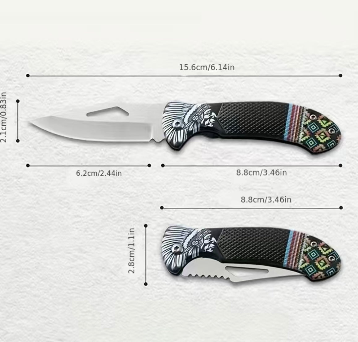 Custom made pocket knife