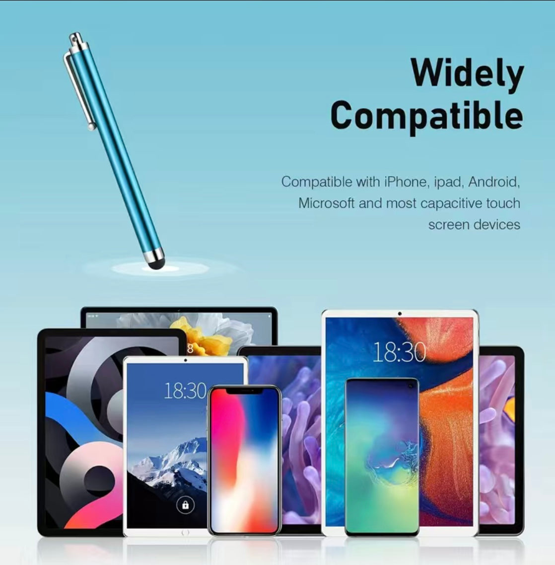 10 Pack of Universal Stylus Pens For TouchScreen devices or monitors