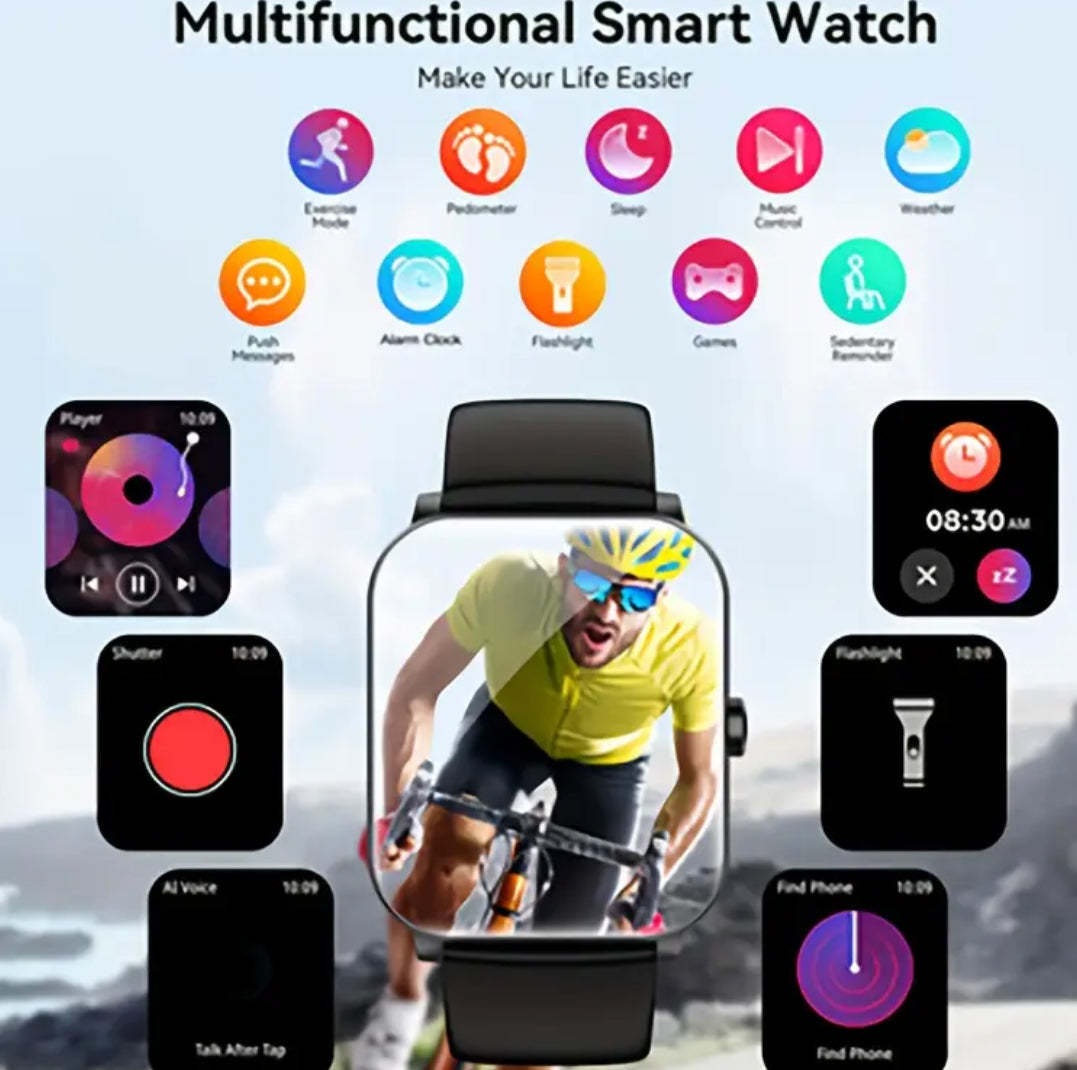 2025 New Touchscreen Dual Band Smart Watch