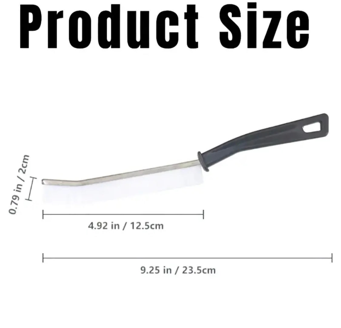 Hard Bristle Crevice Cleaning Brush Great for Multipurpose Deep Cleaning