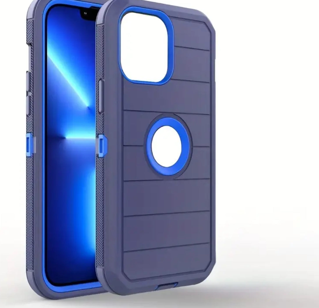 Heavy Duty Anti Fall iPhone Mobile Phone Case 3 in 1 iPhone Phone Case 16 Pro Max