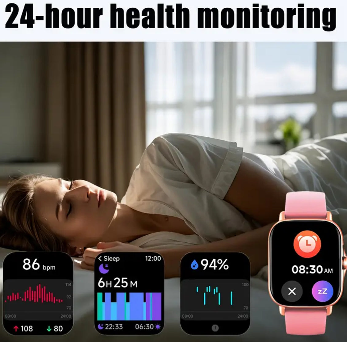 2025 New Touchscreen Dual Band Smart Watch