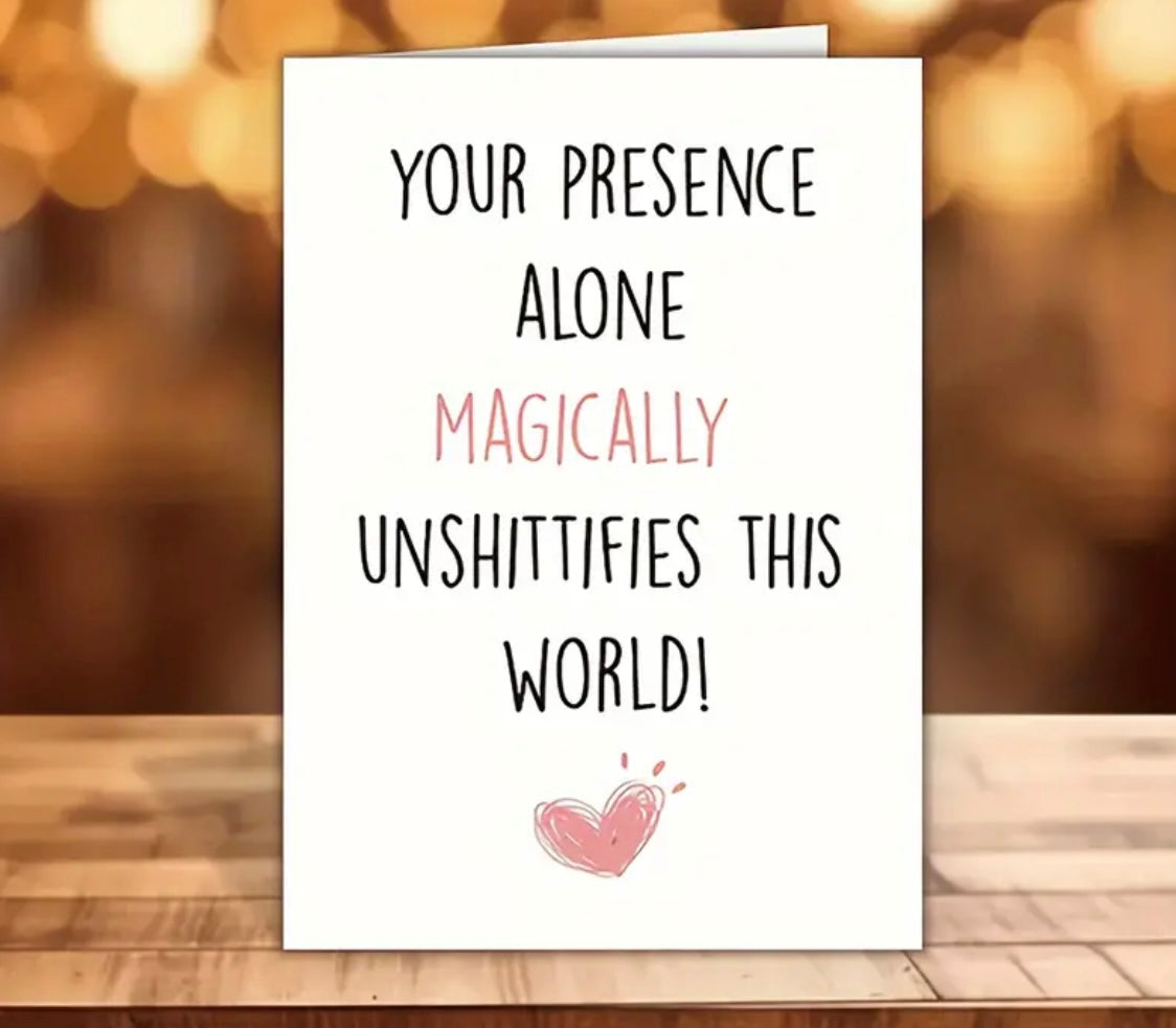 1 pc Happy Inspirational Motivational Card