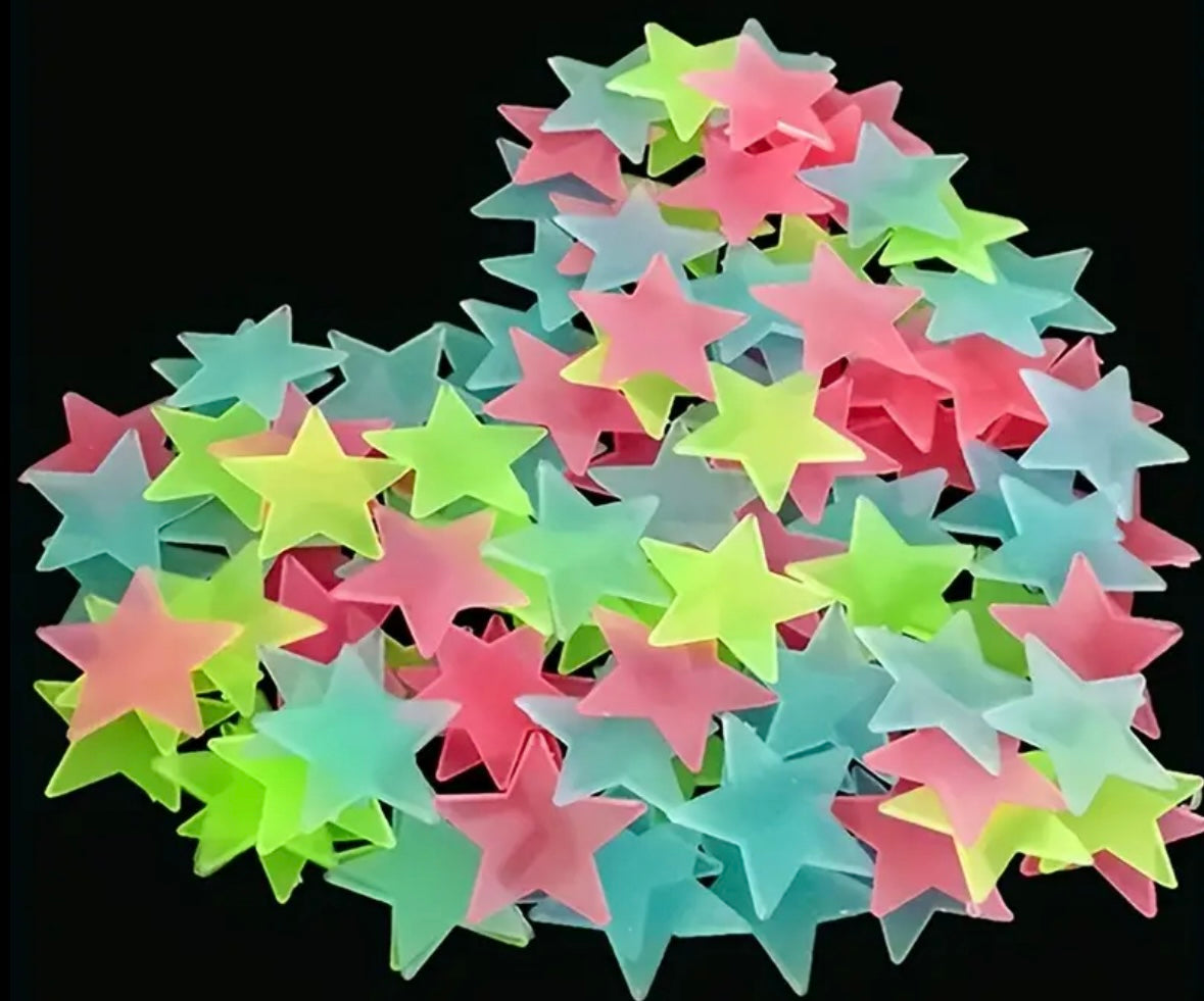 100 pcs Glow in the Dark Stars