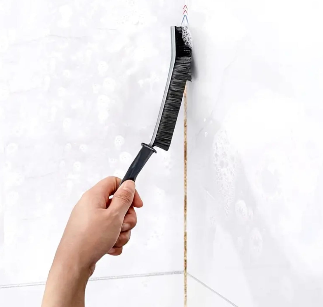 Hard Bristle Crevice Cleaning Brush Great for Multipurpose Deep Cleaning