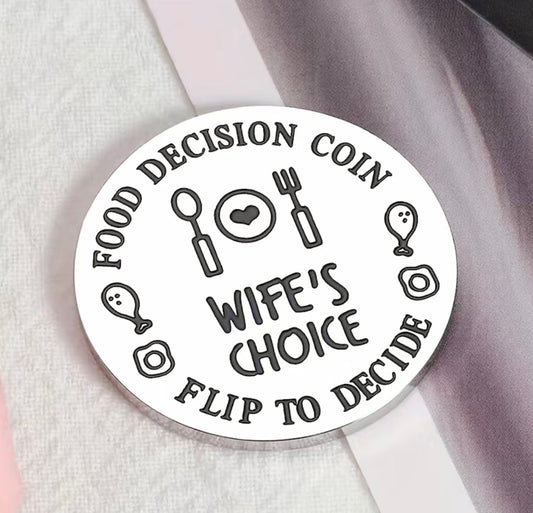 Husband&Wife Decision Flip Coin