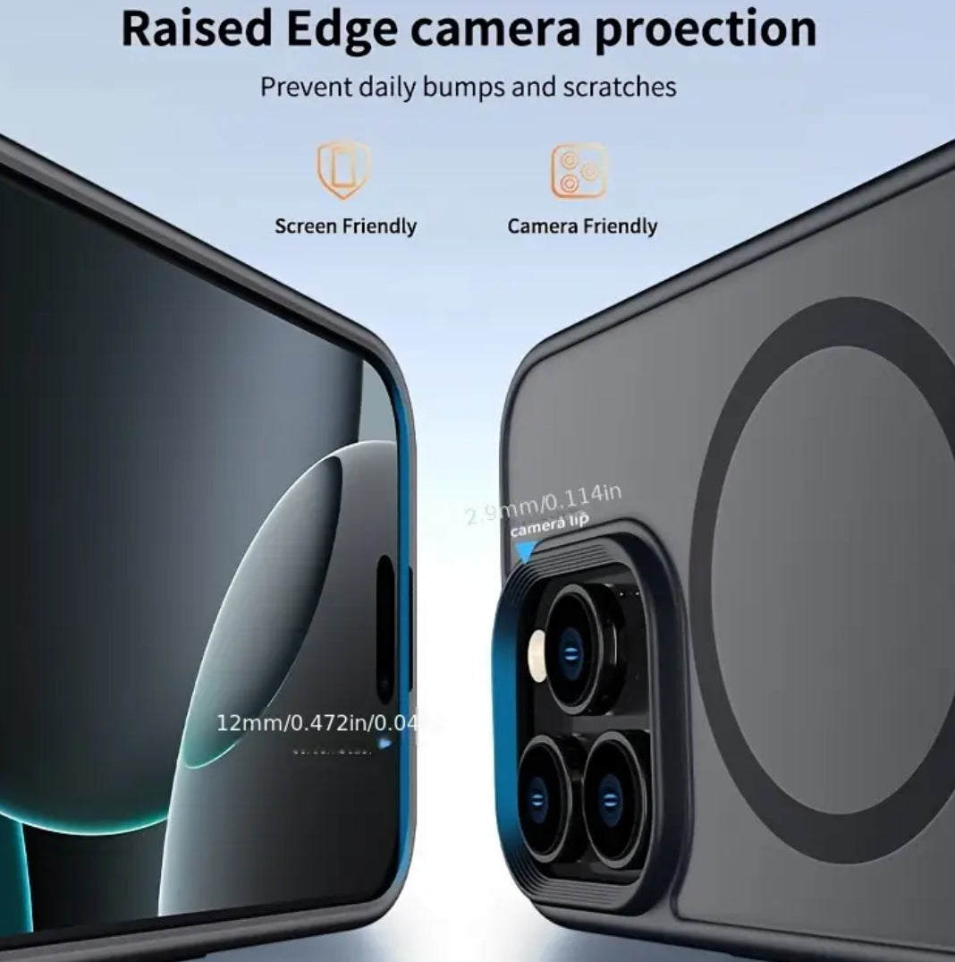 New 2025 iPhone 16 Pro Back Cover Shockproof Phone Case