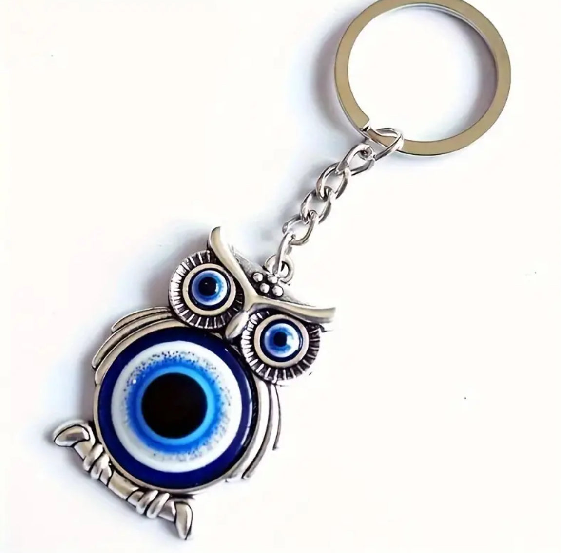 Vintage Alloy Owl Keychain Fashion accessories