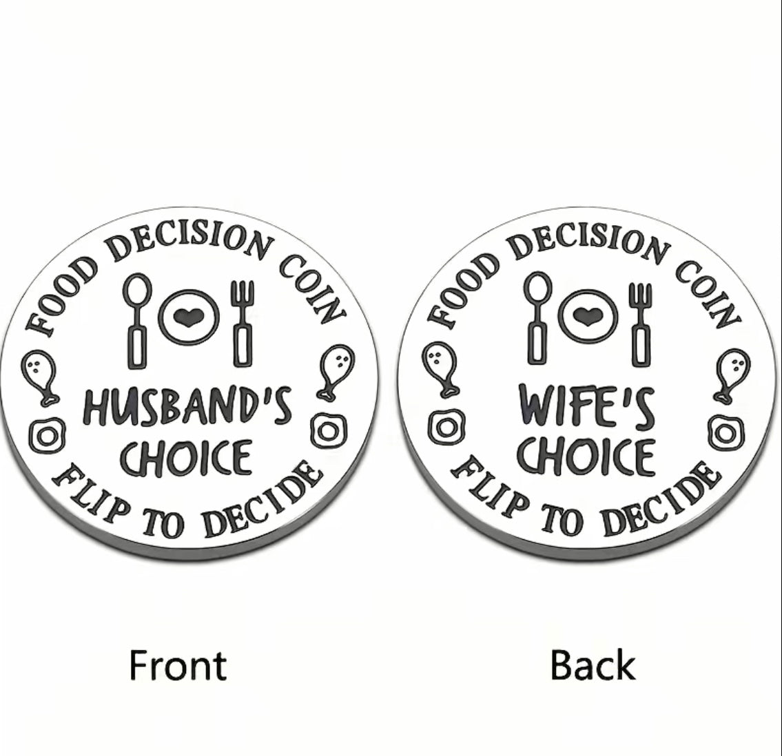 Husband&Wife Decision Flip Coin