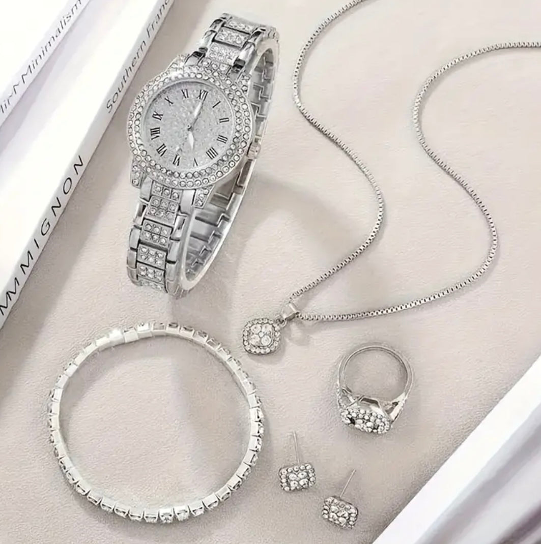 Luxury 6 pc Women’s Fashion Jewelry Set