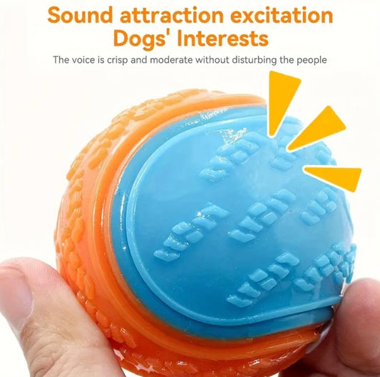 1 pc Random Color Interactive Dog Toy Squeaker Chew Toy