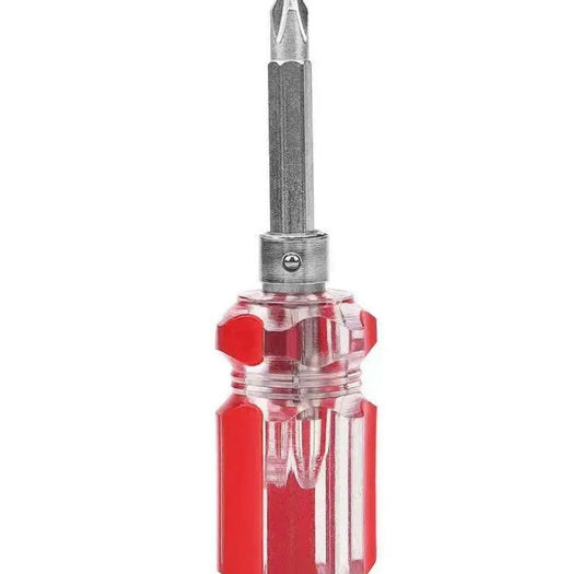1 pc Mini Crystal Dual Purpose Screwdriver Multifunctional and Strong Magnetic