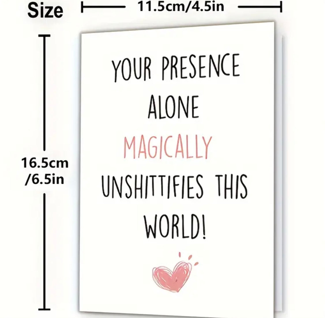 1 pc Happy Inspirational Motivational Card