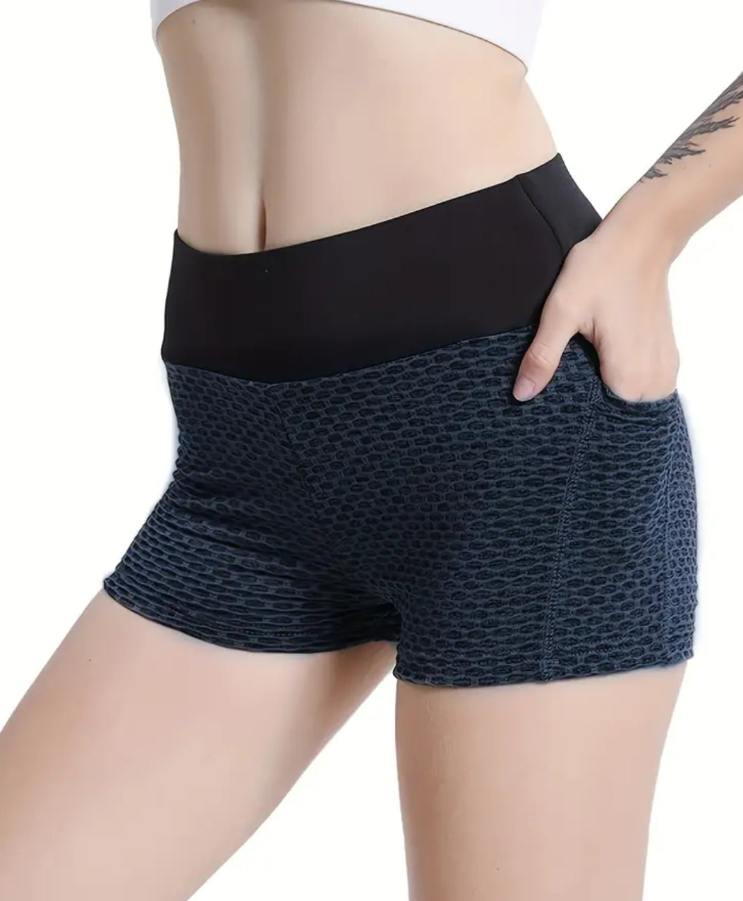 High Stretch Pocket Yoga Shorts