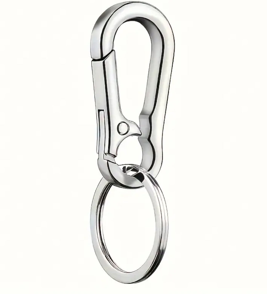 Premium Metal Key Ring Keychain Ring Holder Organizer