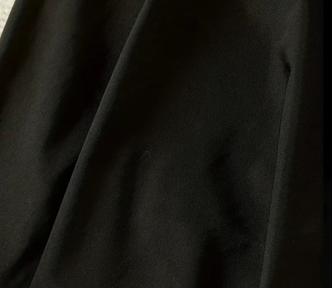 Women’s Comfortable High Wasted Black Short Skirt