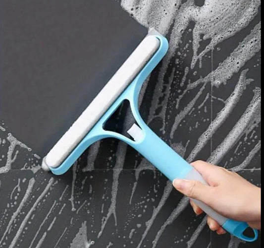1 pc Multifunctional Easy Clean Squeegee With Integrated Sprayer Streak Free