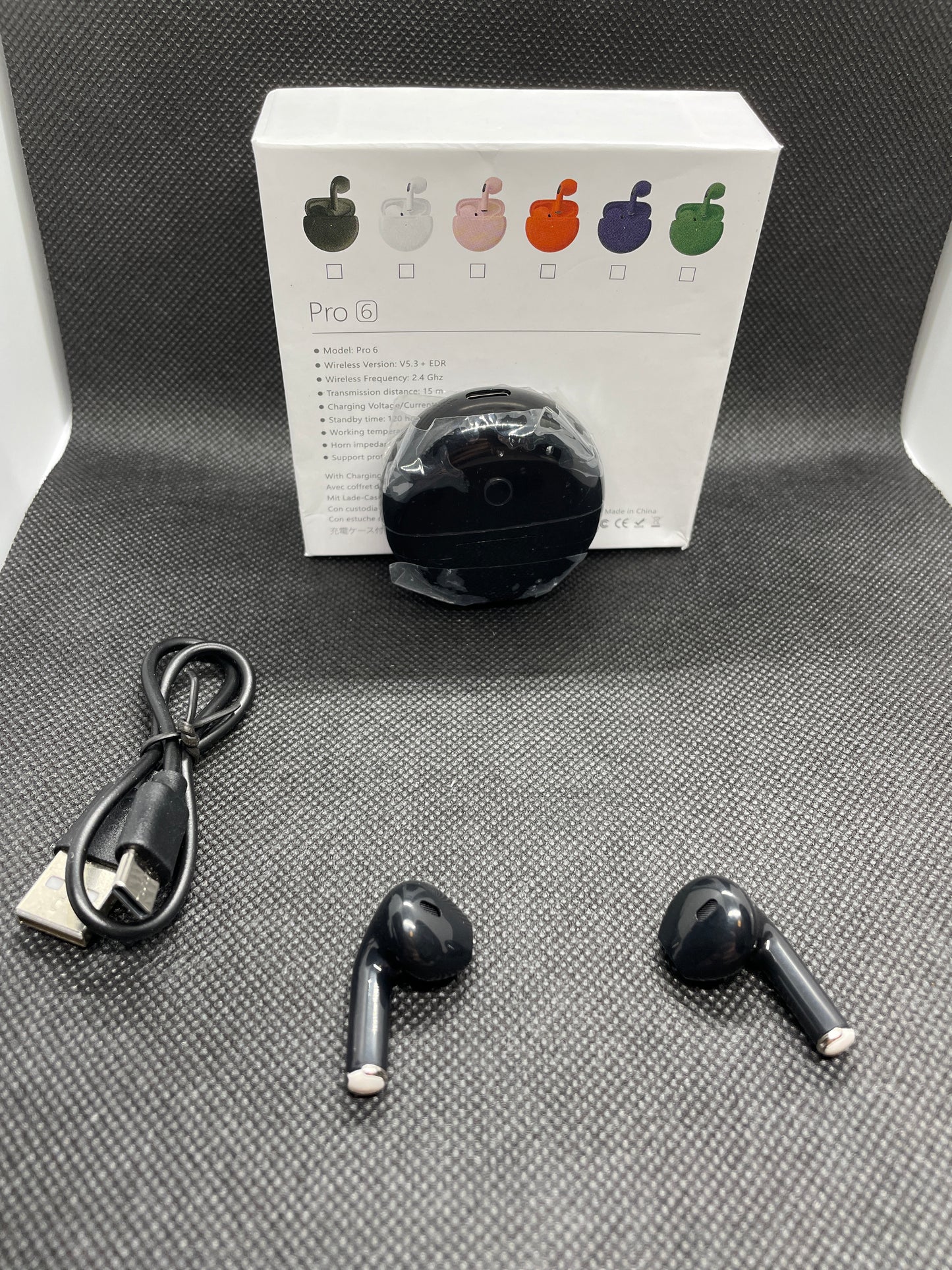 Pro 6 Bluetooth headphones TWS