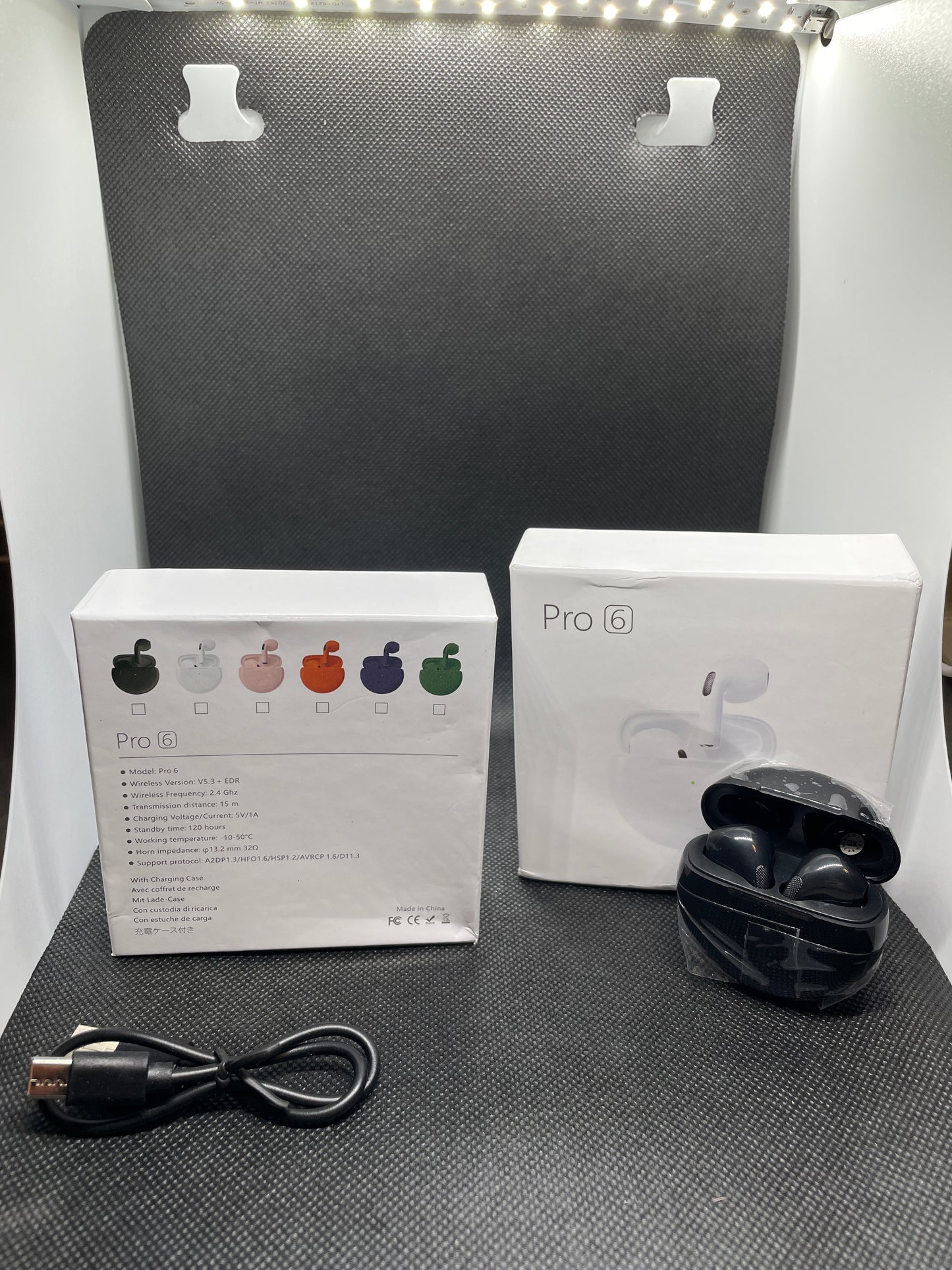 Pro 6 Bluetooth headphones TWS