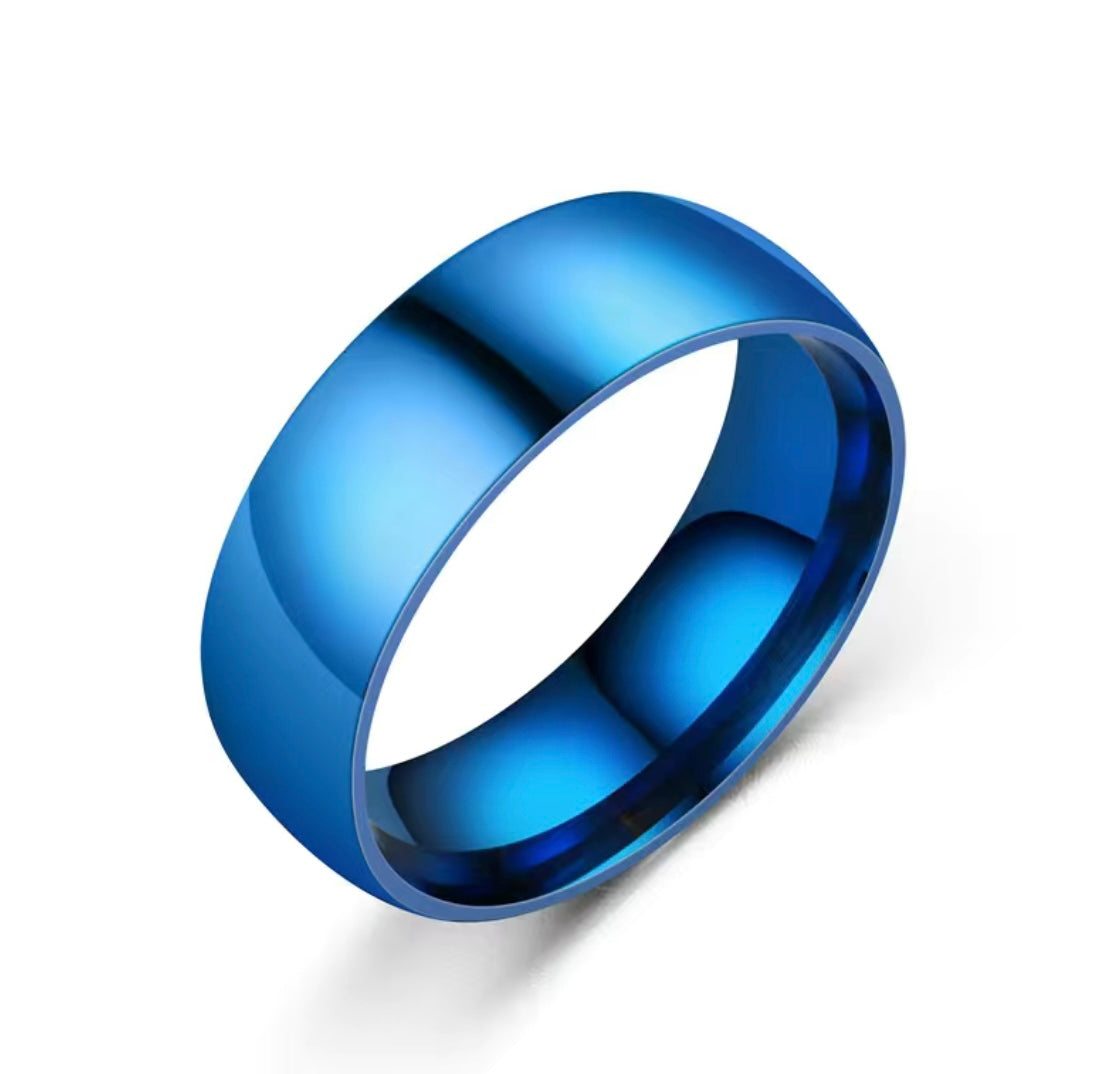 1 pc Titanium Steel Ring for Men or Women