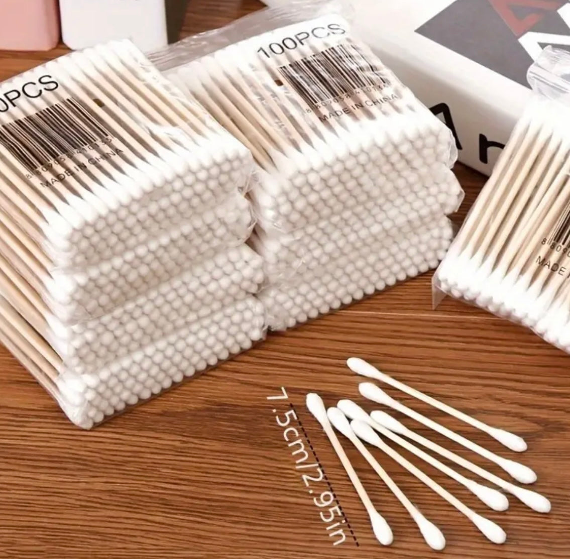 500pcs of Q Tips (x5 100 packs)