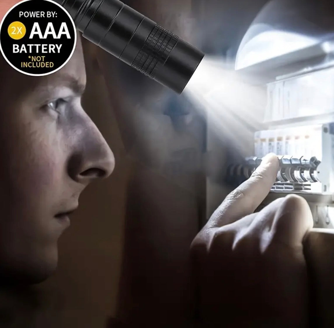 Ultra-Bright Tactical LED Flashlight – Mini Waterproof & Durable for Camping, Emergency & Everyday Use