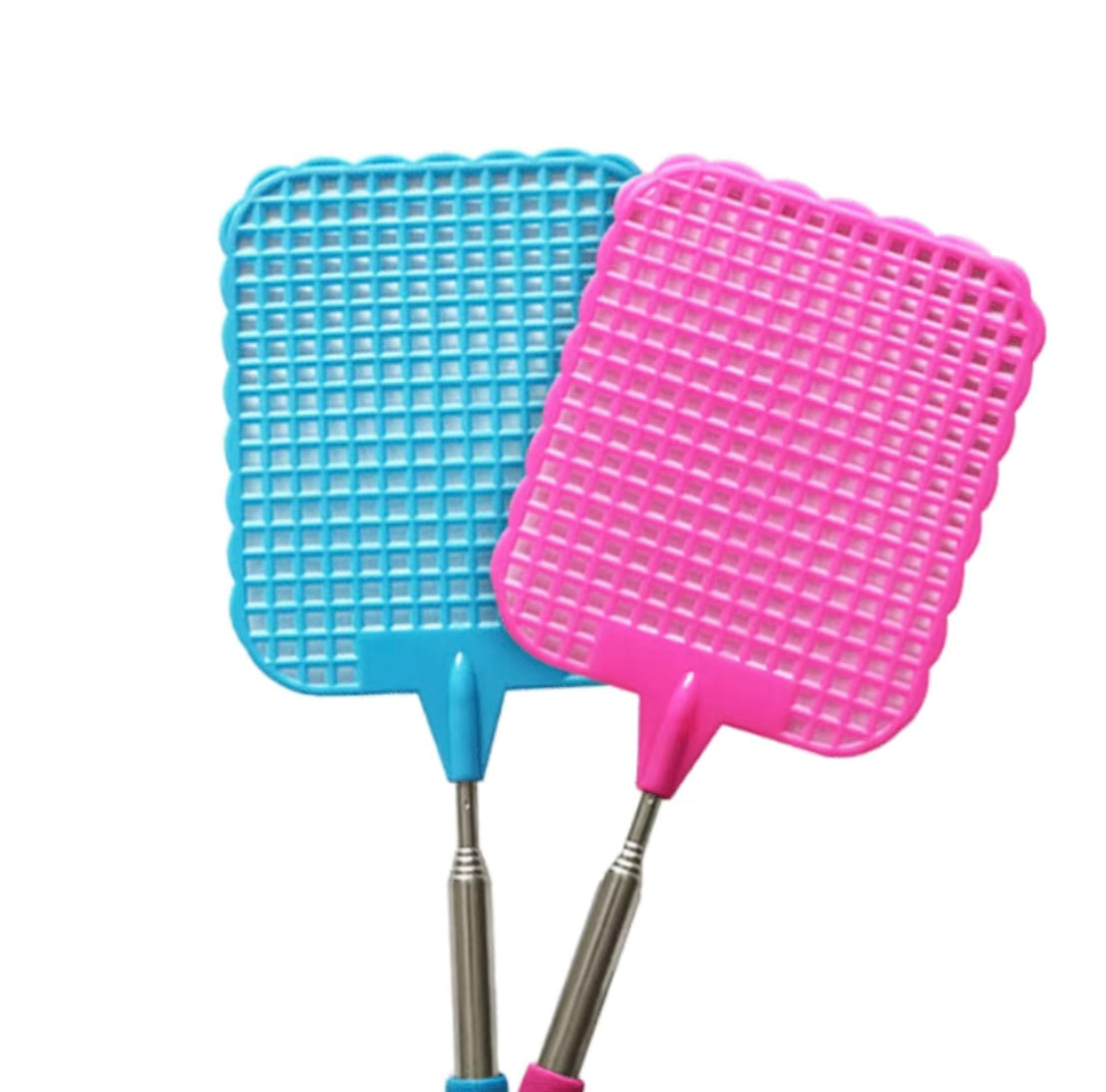 Retractable Fly Swatters 1 pc random color