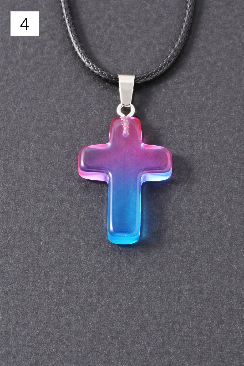 Glass Cross Pendant Collection