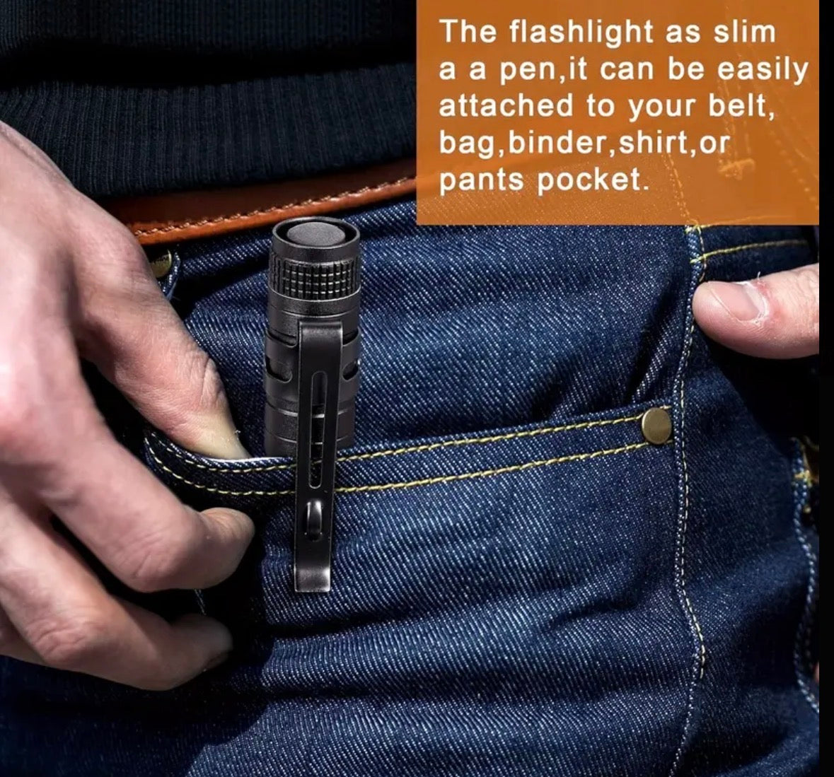 Ultra-Bright Tactical LED Flashlight – Mini Waterproof & Durable for Camping, Emergency & Everyday Use