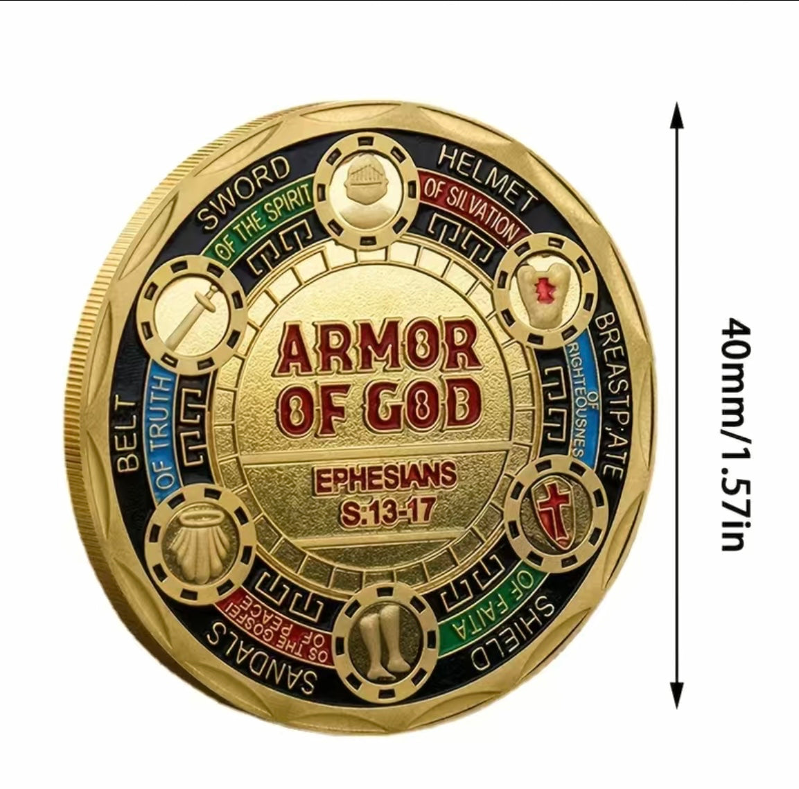 Armor Of God Coin